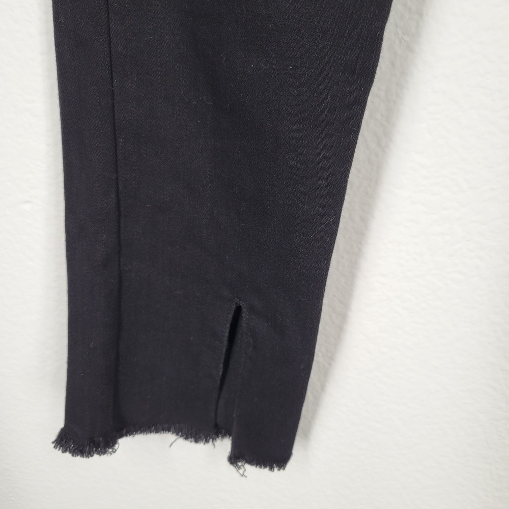 BLACK LABEL Cest Toi Womens Black High Waist Ankle Skinny Jeans Size 13 - Picture 5 of 8